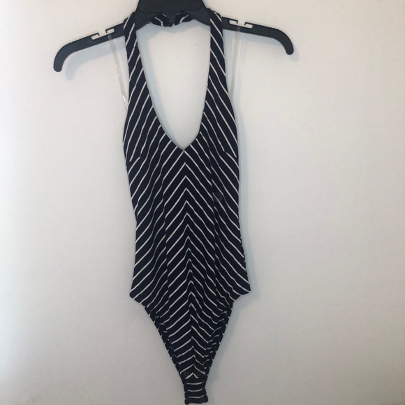 Striped Bodysuit - Picture 2 of 4
